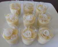 Doce de coco cremoso no copinho