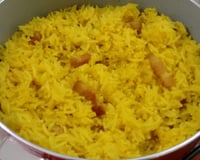Arroz com açafrão