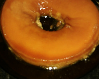 Pudim de geladeira com calda de frutas vermelhas do Kiko