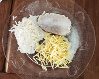 Largato  com creme de leite