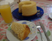 bolo  de laranja fofissimo