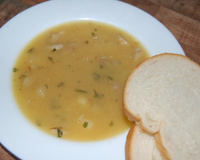 Sopinha rápida de aipim