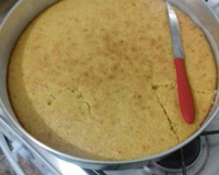 Bolo de flocos de milho