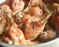 Coxa e sobrecoxa assada molhadinha