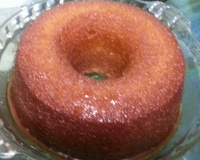 Bolo de macaxeira com leite de coco