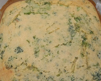 Torta rápida de brócolis