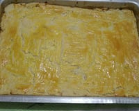 Torta de alho poró com ricota