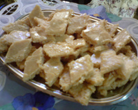 Cocada de leite condensado deliciosa