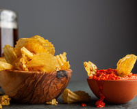 Ruffles sabor churrasco caseira na airfryer é deliciosa e fácil de fazer