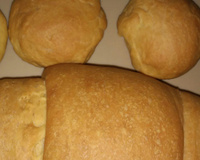 Pão caseiro simples