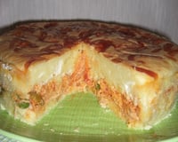 Torta de frango com catupiry da Lilian