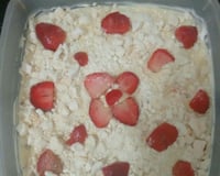 Merengue Divino de Morango com Creme