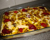 Pavê delícia de morango