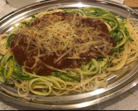 Macarrão de abobrinha italiana