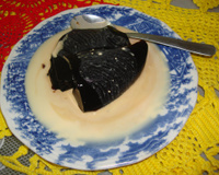 Gelatina de Café com Calda da Claudiakucau