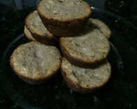 Muffin de coco sem gordura