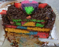 Bolo Arco-Íris