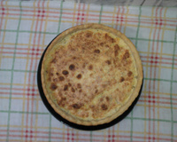 Quiche fácil de queijo e cebola