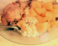 Filé de frango com batata