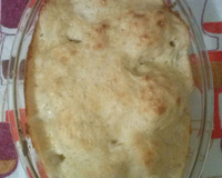 Couve-flor gratinada ao molho branco
