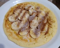 Panqueca americana sem glúten e sem lactose