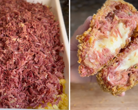 Eu nunca imaginei que fazer croquete de carne seca em casa fosse tão simples: fica melhor que o de boteco