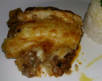 Escondidinho de carne seca da Érica