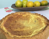 Quiche de frango com palmito