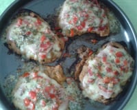 Bife à parmegiana de forno