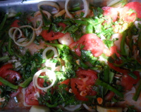 Filé de merluza à moda da Li