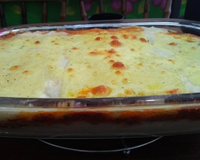 Escondidinho de aipim com carne moída