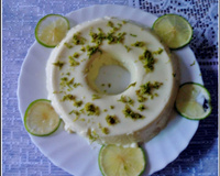 Flan de limão