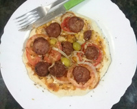 Massa de Pizza Caseira - Microondas