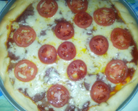 Massa de pizza rápida e fácil