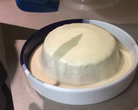 Bolo vulcão de leite em pó