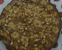 Bolo integral de banana e castanha-do-pará