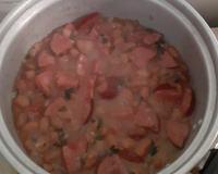 Feijão com Calabresa