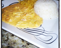 Estrogonofe de camarão