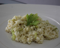 Risoto de alho poró