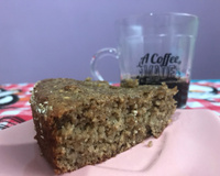 Bolo saudável de banana ou maçã