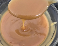 Calda cremosa de caramelo