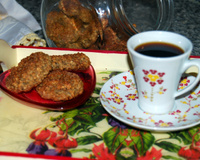 Cookie de aveia com banana