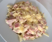 Macarrão à romanesca da Vivi