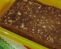 Bolo de aveia com banana