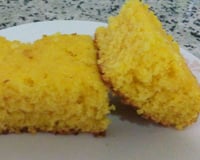 Bolo de milho verde (lata) molhadinho