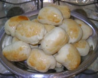 Enroladinho de presunto e queijo