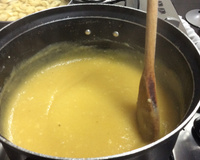 Sopa de fubá prática