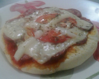 Pizza macia de forno de fogão