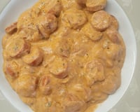 Estrogonofe de salsicha