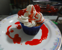 Cupcake de baunilha